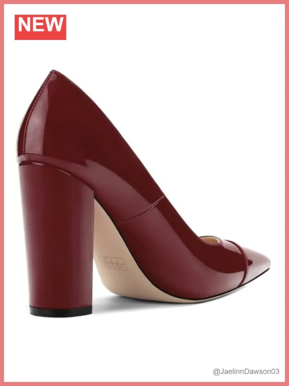 Women's Pointed Toe High Heel Slip On Pumps with Latex Insole